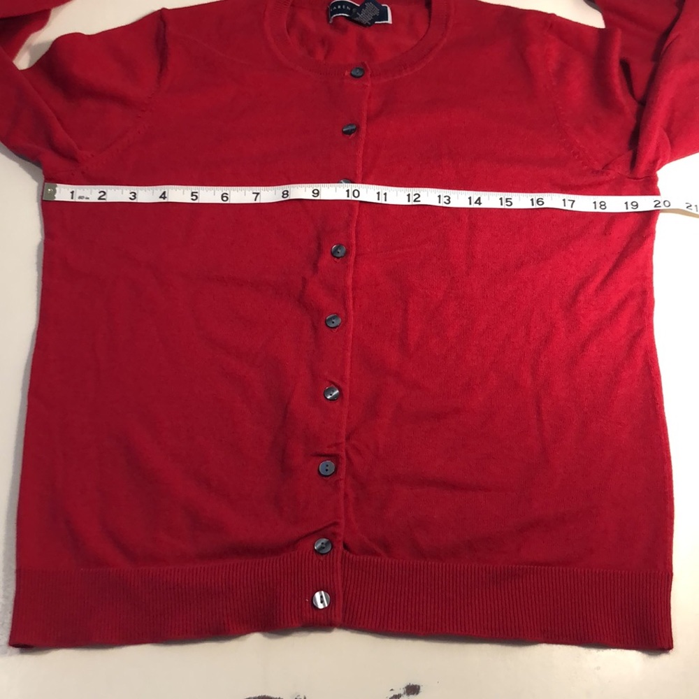 Red Cardigan - Picture 2 of 6